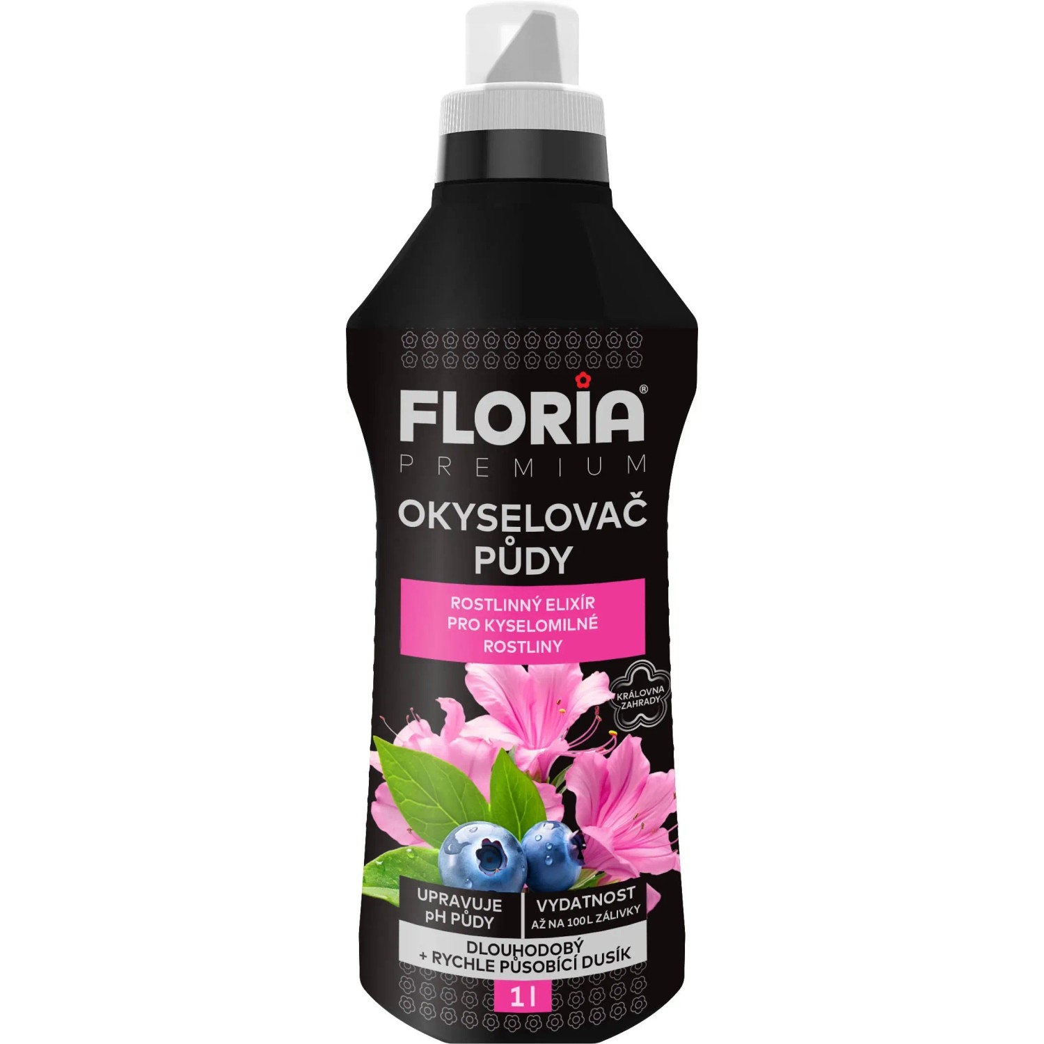 E-shop FLORIA PREMIUM Okysľovač pôdy a hnojivo pre kyslomilné rastliny 1 l
