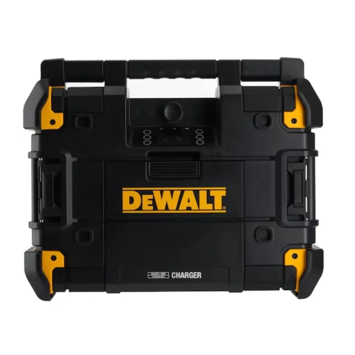 E-shop DeWALT Rádio do dielne TSTAK DWST1-81078-QW s nabíjačkou, 46,5 x 39 x 16,5 cm
