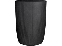 Scheurich Stĺpový kvetináč Linetto Stony Black, pr. 38 x 54 cm