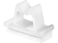 OBI Držiak kábla samolepiaci biely, 10 ks