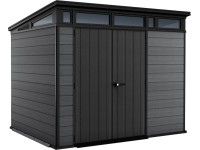 Keter Plastový záhradný domček Cortina 9x7, sivá, 279 x 218 x 226 cm