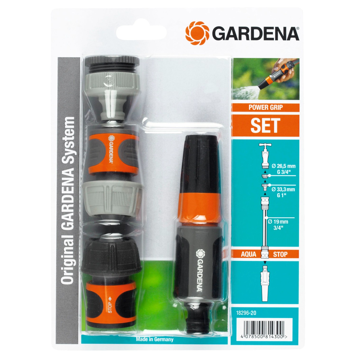 E-shop GARDENA Základné vybavenie
