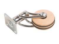 OBI Koliesko z bukového dreva s vidlicou a doštičkou, pr. 50 mm, 15 kg