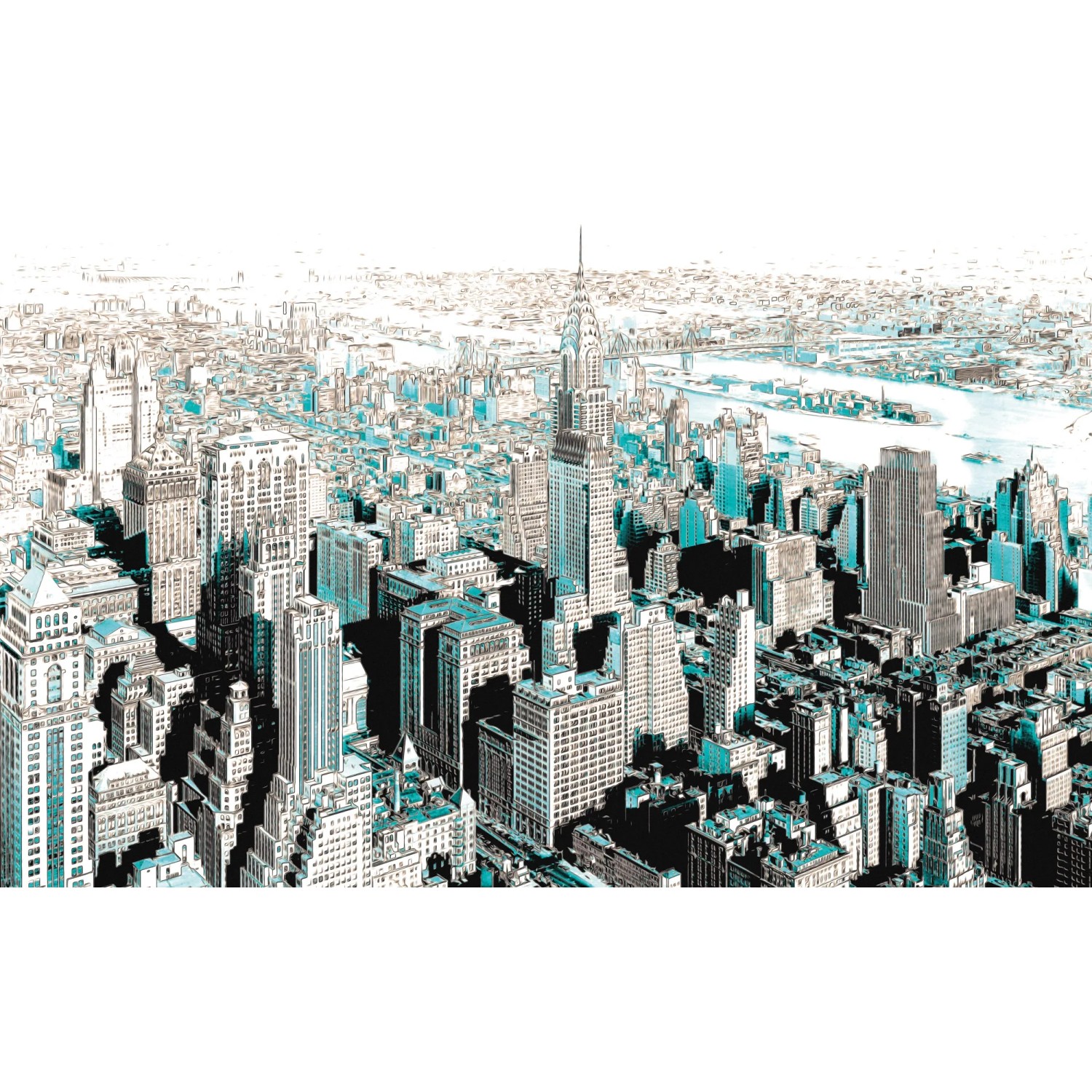 E-shop Komar Vliesová fototapeta Gotham 400 x 250 cm