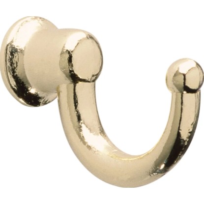 Háčik 744, 22 mm x 12 mm x 29 mm mosadzný leštený