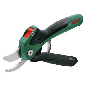Akumulátorové záhradné nožnice Bosch EasyPrune, nožnice na trávu/kríky s funkciou Power Assist pre presné strihy.