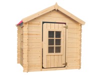 Timbela Drevený domček pre deti M570R-1 bez podlahy, 93 x 93 cm