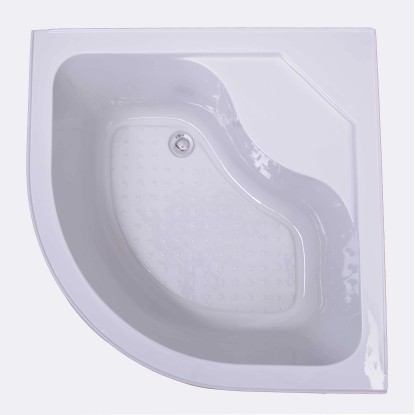 Sanotechnik Sprchová vanička PT25W, štvrťkruh, 90 x 90 x 45 cm