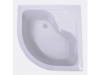 Sanotechnik Sprchová vanička PT25W, štvrťkruh, 90 x 90 x 45 cm