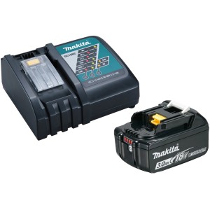 Makita Power Source Kit LXT 18 V 3 Ah s batériou a nabíjačkou pre elektrické náradie.
