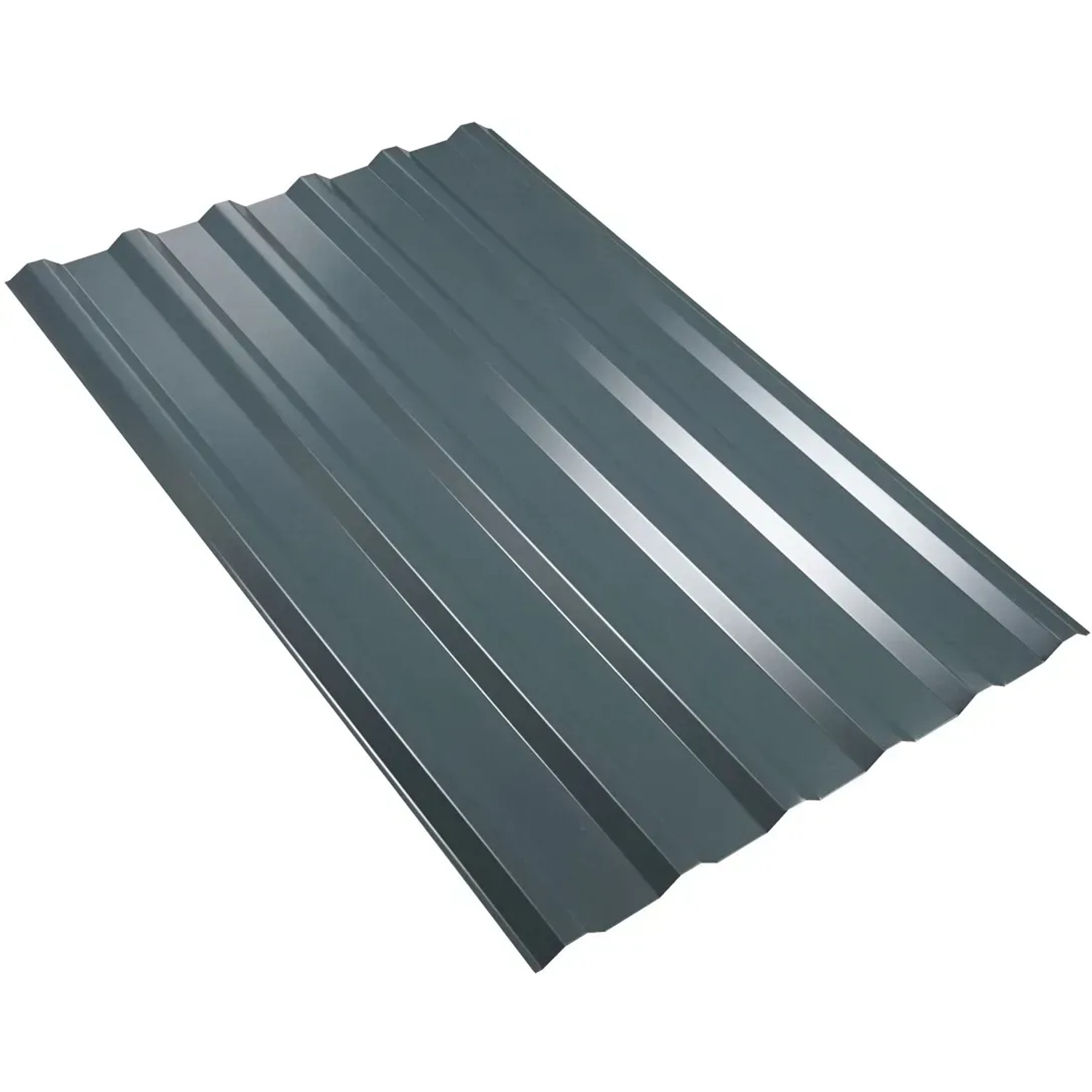 E-shop Weckman Oceľový trapézový plech W-20/685 B, antracitová, 1200 x 776 x 0,4 mm
