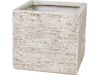 Mega Collections Kvetináč Utah Cubi púštna béžová 44 x 44 x 38 cm Mega Collections Kvetináč Utah Cubi púštna béžová 44 x 44 x 38 cm