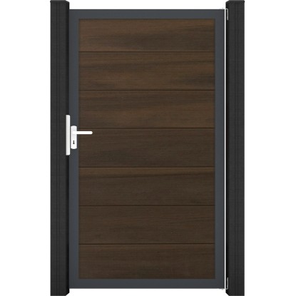 GroJaSolid Grande Branka koextr. vlašský orech/antracit DB703, 100 x 180 cm