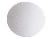 EURAKLES LED stropné svietidlo ANETA STAR 12W 960lm 4000K IP44 pr. 28,8 x 8,3 cm