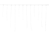 LED svetelná reťaz s efektom mrznúceho dažďa, 100 LED, transparentná, 6,9 m