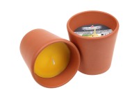 Steinhart Vonné sviečky Citronela v terakotovej nádobe pr. 7,1 x 7 cm, 1 ks