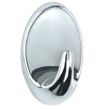 Wenko Samolepiace kúpeľňové háčiky Háčik, chróm, 2 ks