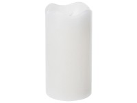 Koopman LED sviečka, biela, pr. 7 x 13 cm