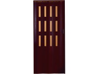 HOPA Plastové zhrňovacie dvere Luciana Color presklené svetlo hnedé 73 x 200 cm HOPA Plastové zhrňovacie dvere Luciana Color presklené svetlo hnedé 73 x 200 cm