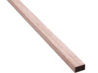 Denpanels Ukončovacia lišta pre akustický panel orech/čierne MDF, 2,7 x 240 cm