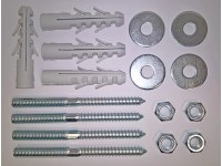 Súprava na upevnenie bojlera M10 x 120 mm, 4 ks