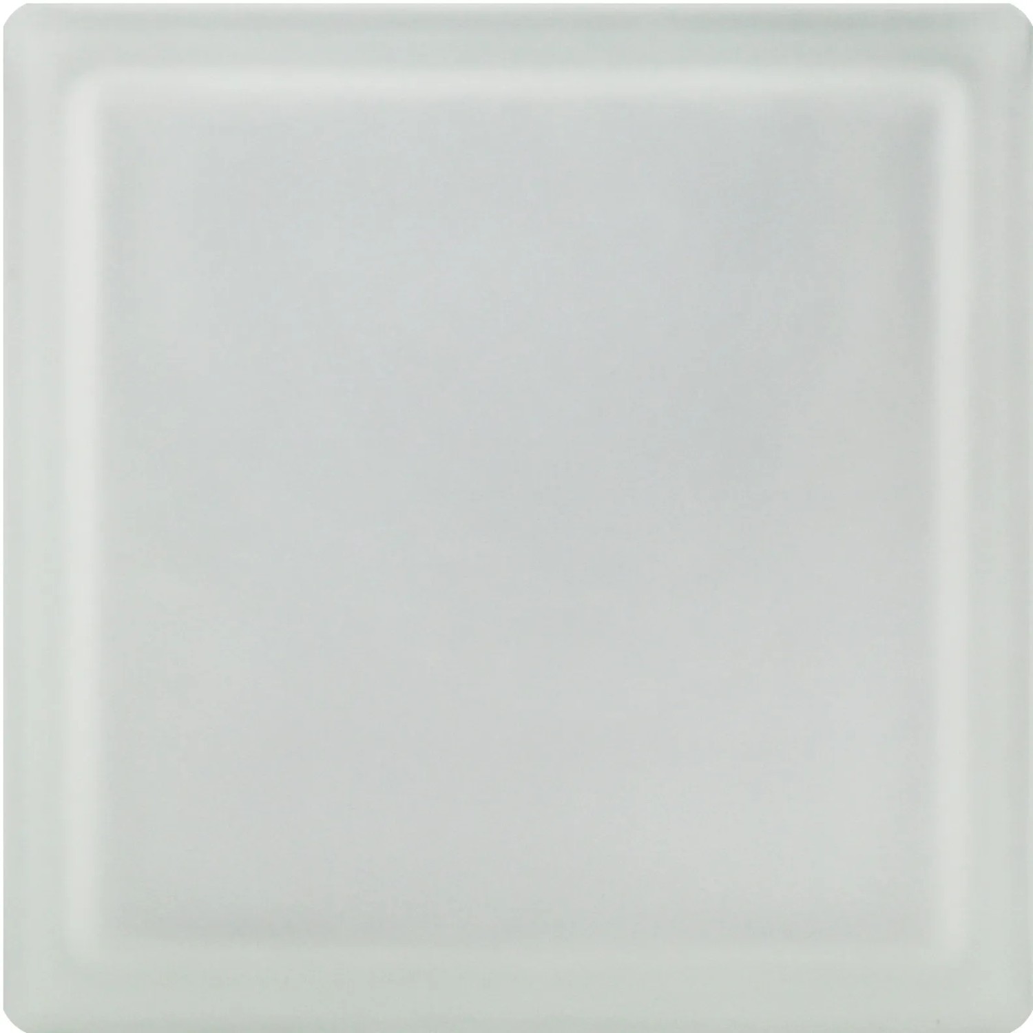 E-shop Fuchs Design Luxfera Clear View mliečne sklo, biela, 19 x 19 x 8 cm