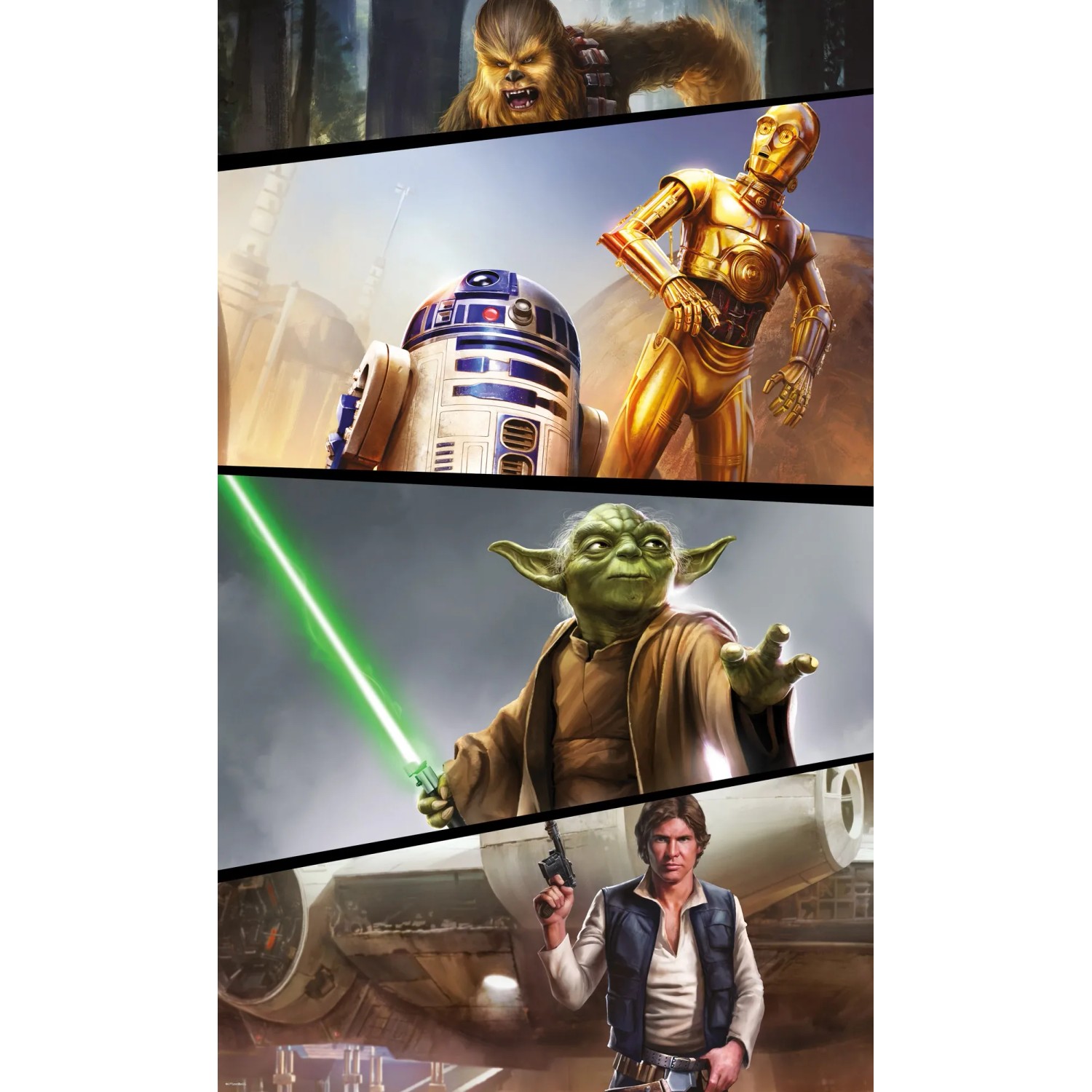 E-shop Komar Vliesová fototapeta Star Wars Moments Rebels 120 x 200 cm
