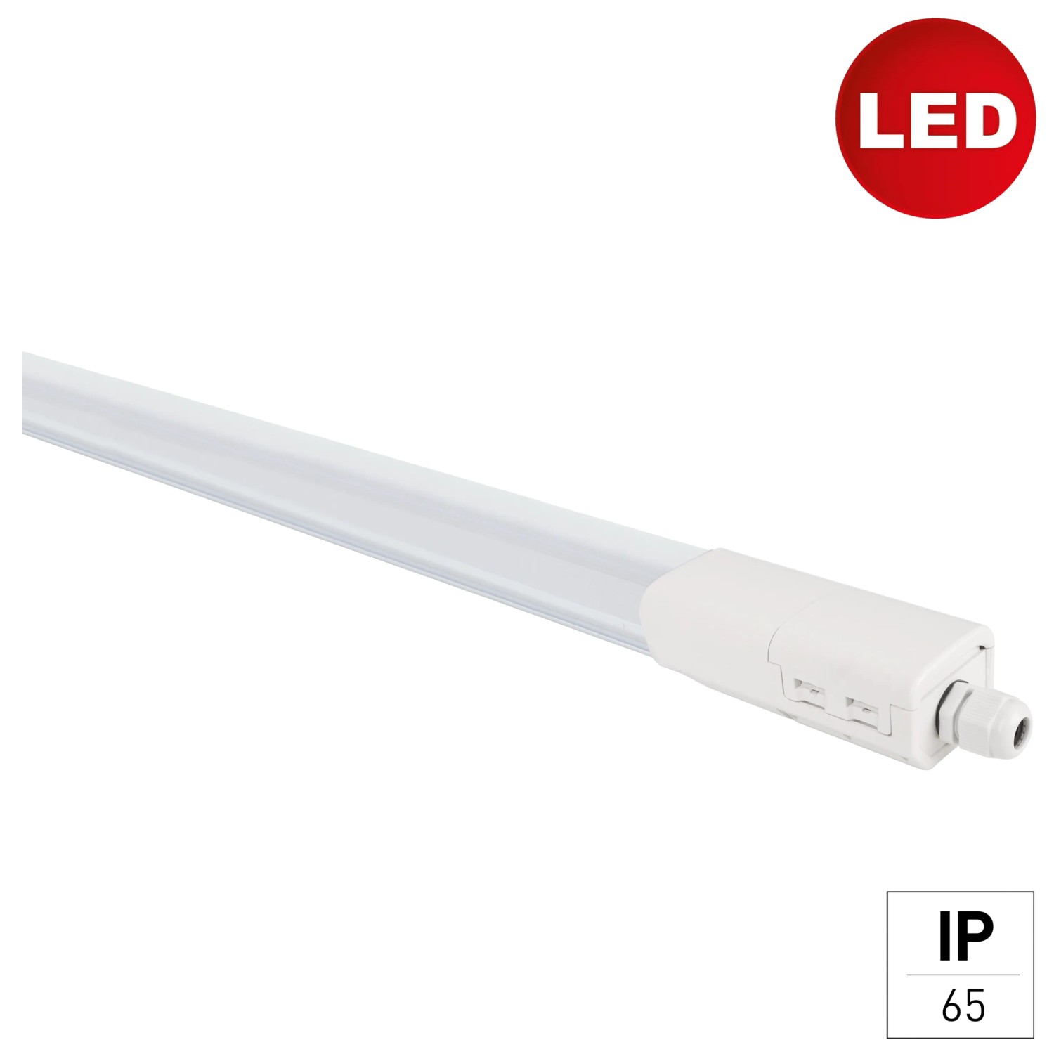 E-shop e2 elektro LED svietidlo do vlhka Plus L 60W 7500lm 4000K IP65, 1495 x 52 x 41mm