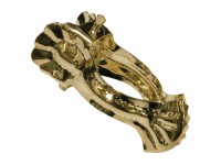 Gardinia Dunajská spona mosadz