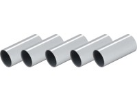 Objímka na tuhé chráničky EN 25 hladká sivá, 5 ks Objímka na tuhé chráničky EN 25 hladká sivá, 5 ks