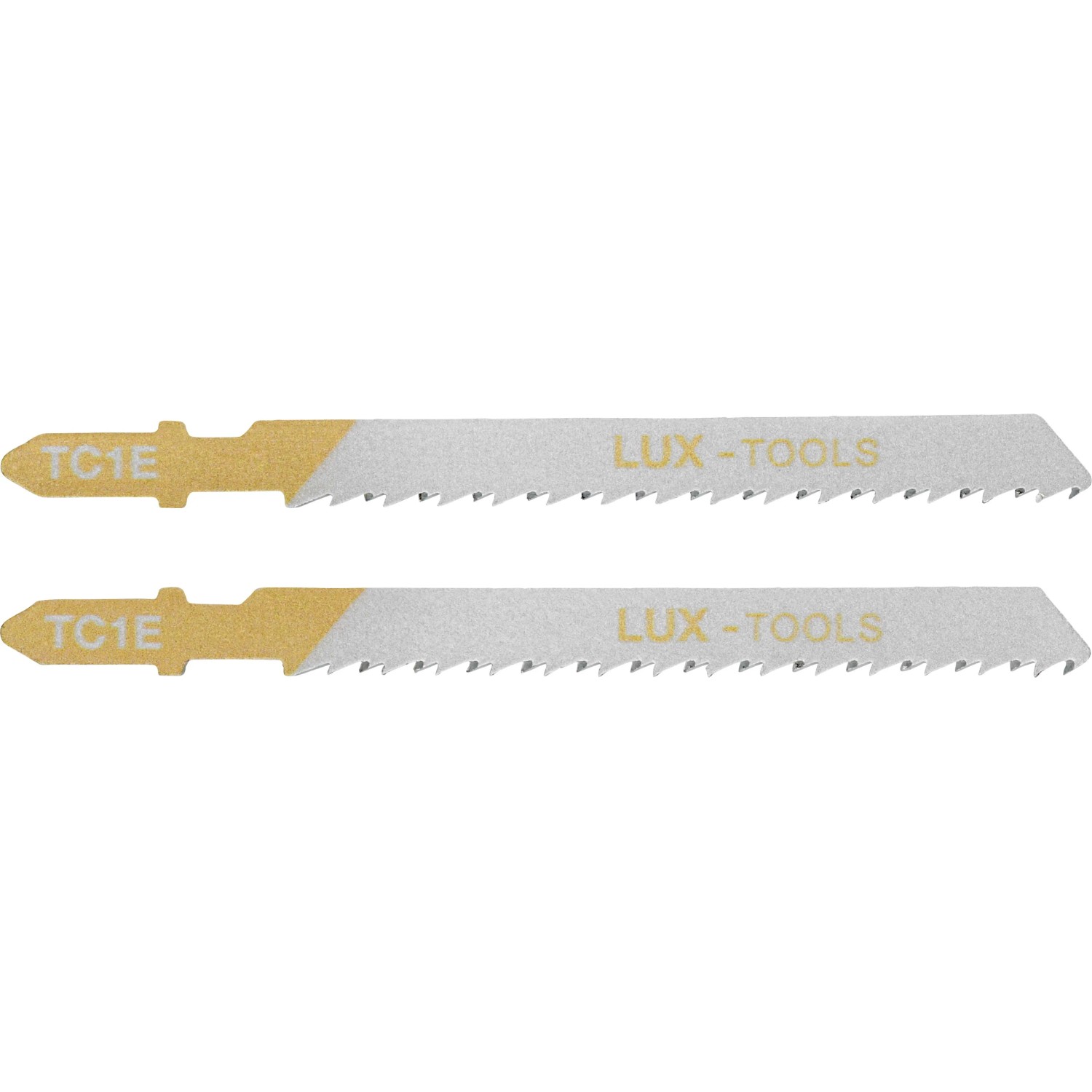 E-shop LUX-TOOLS Listy do priamočiarej píly do dreva a plastu z HCS driek v tvare T 75