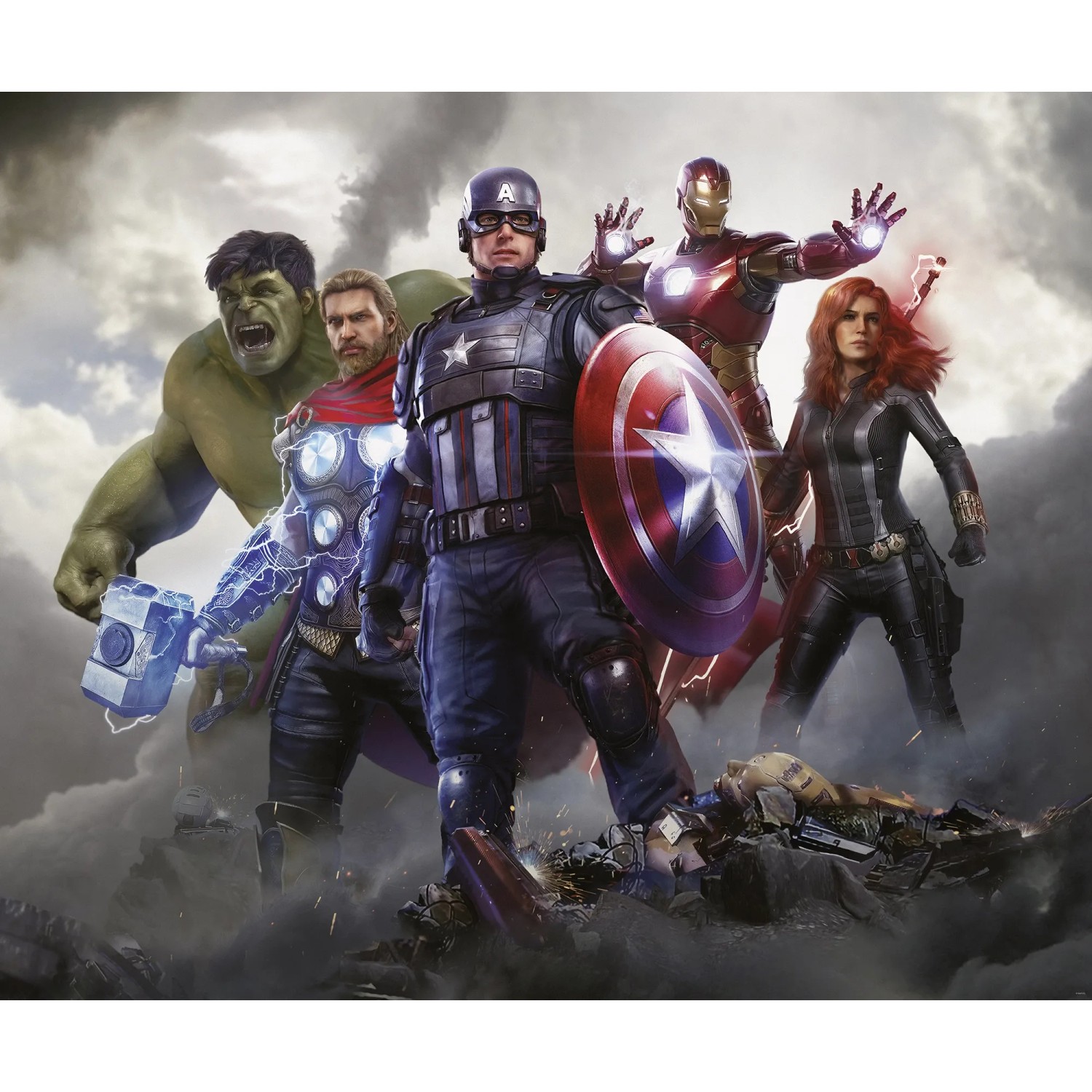 E-shop Komar Vliesová fototapeta Marvel Avengers Working Together 300 x 250 cm