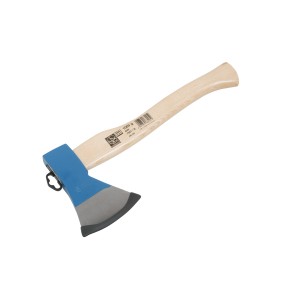 LUX Beil Classic, 40 cm, 1 kg, s jaseňovou rukoväťou a modrou hlavou. Ideálne na štiepanie dreva.