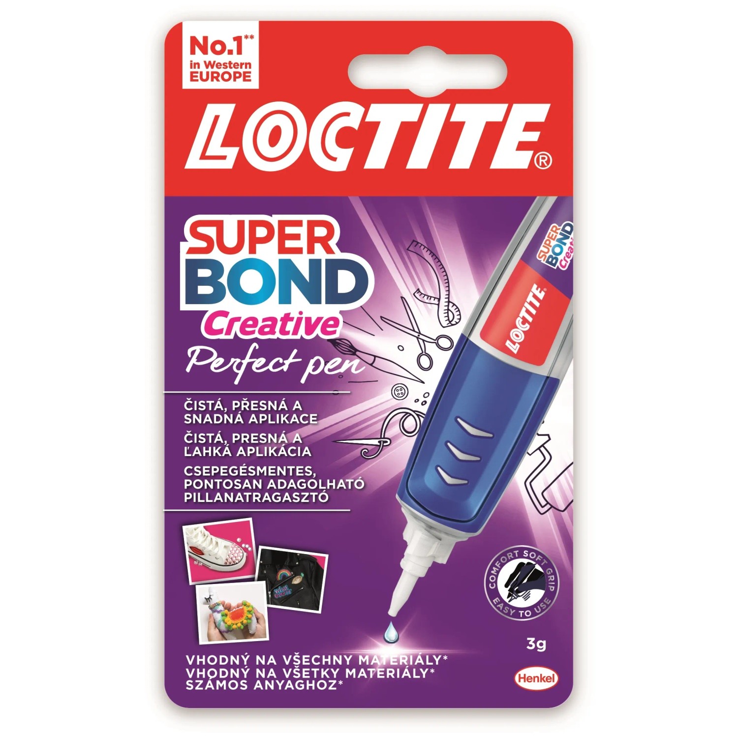 E-shop LOCTITE Sekundové/sekundové lepidlo SUPER BOND CREATIVE PEN 3 g