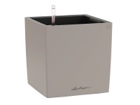 Lechuza Samozavlažovací kvetináč CUBE Color 30 piesková hnedá 29,5 x 29,5 x 30cm