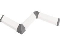 Kaindl Súprava rohov a koncoviek na lišty k pracovnej doske 1090 sivá