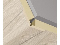 Skladacia lišta 22 mm x 22 mm dĺžka 2 600 mm