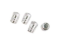 Bottari Kovové čiapočky na ventily kolesa Tire Cup, chróm, 4 ks