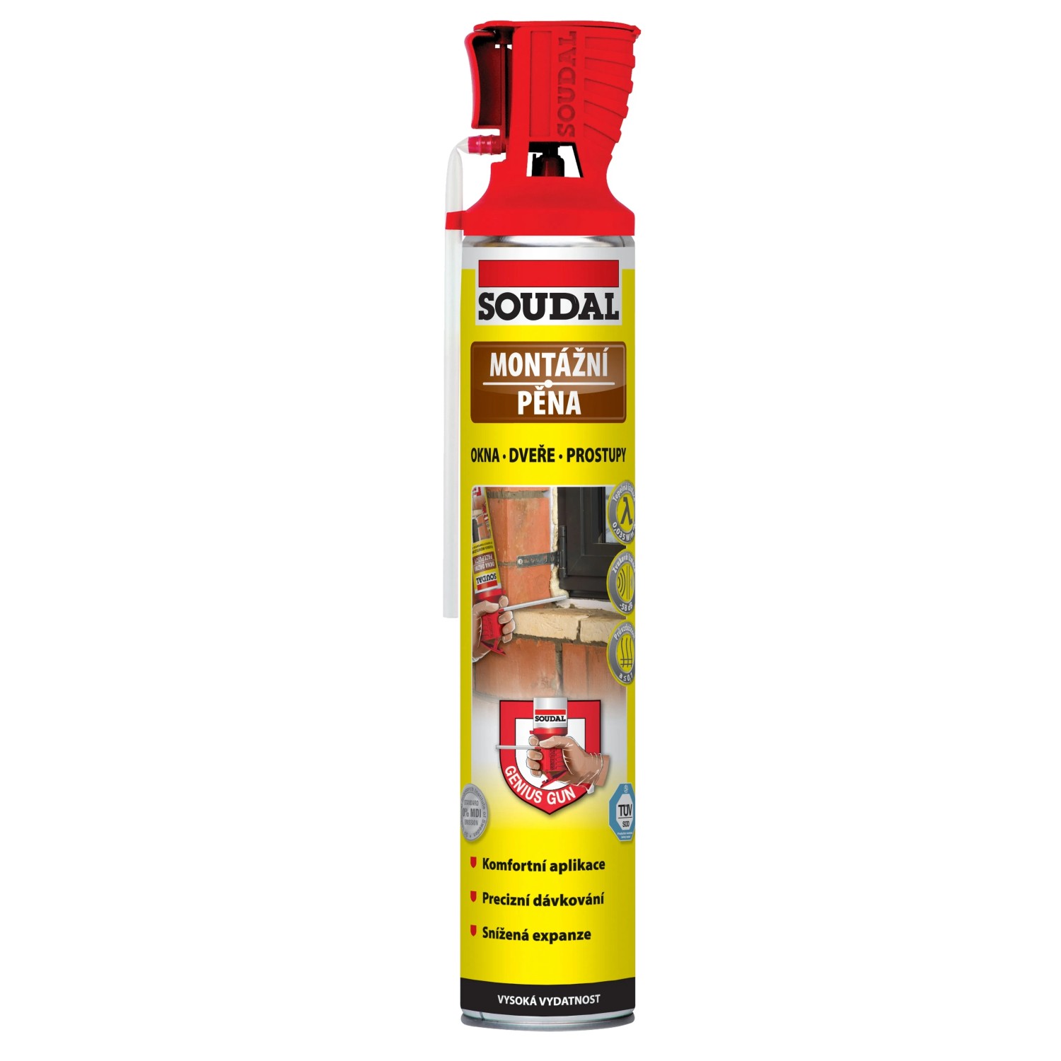 E-shop SOUDAL Montážna pena Genius gun 750 ml