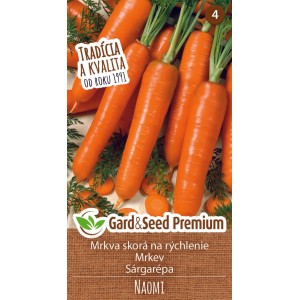 GardenSeed Premium Semienka Mrkva Naomi