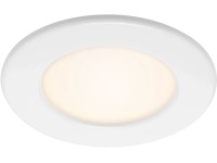 Brilo Vstavané LED svietidlo Thin 1-dielna súprava chrómové biele