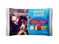 Reno Kapsičky pre psov hovädzie/morčacie, 4x 100 g Reno Kapsičky pre psov hovädzie/morčacie, 4x 100 g