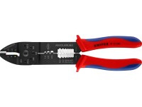 Knipex Lisovacie kliešte, čierno lakované, viaczložkové návleky, 240 mm