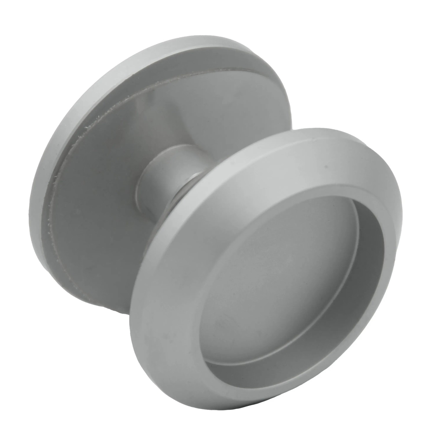 E-shop RADEX Okrúhle madlo pre posuvné dvere oceľové saténové pr. 58 mm, 1 ks