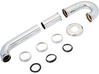 Rúrkový sifón 38,9 mm (G 1 1/4) x 32 mm chrómovaný