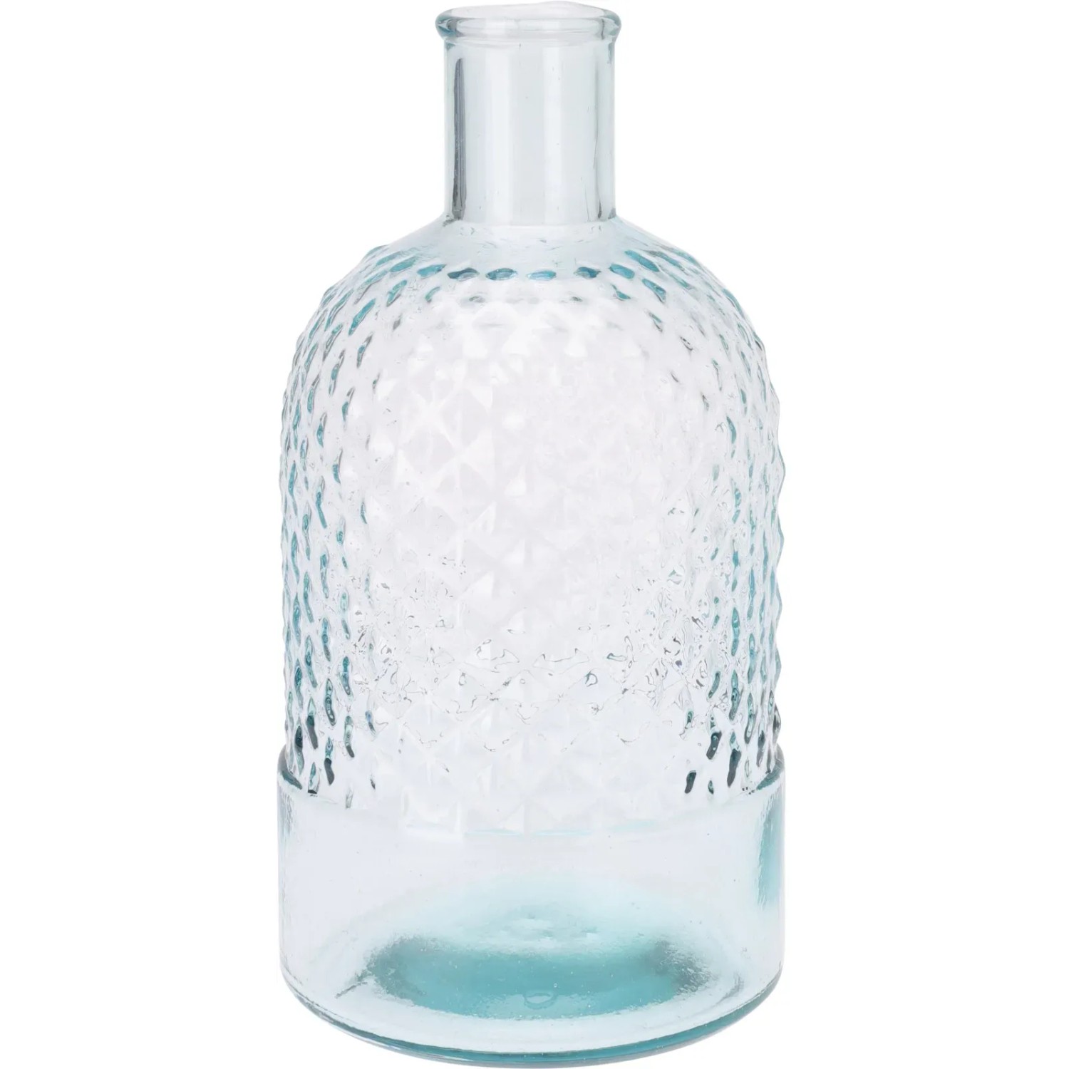 E-shop Koopman Dekoratívna sklenená váza transparentná pr. 12 x 23 cm