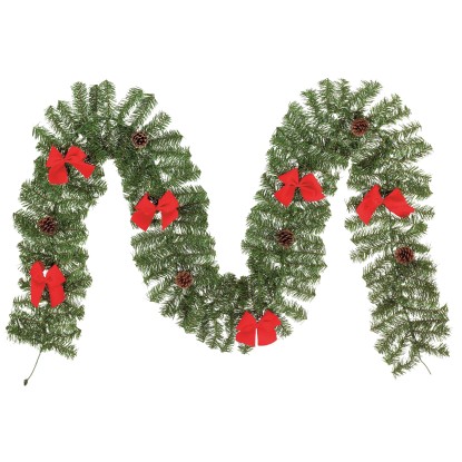 CMI Girlanda z umelej jedle 270 cm zdobená