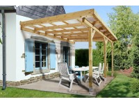 Weka Terasový prístrešok, veľkosť 4, 514 cm x 306 cm