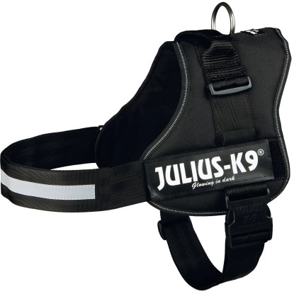 Julius K-9 Power postroj veľ. 3 XL: 82 - 116 cm 50 mm čierny