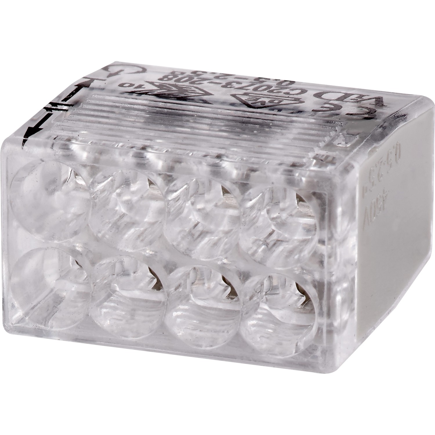 E-shop OBI Zásuvná svorka 8-pólová priemer 0,5 mm - priemer 2,5 mm, 15 ks